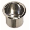 Eddie Motorsports MS281-32P Spun Aluminum Drink Holder, Medium