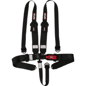 Simpson 29063BKH1X 5 Point Individual Harness, Black