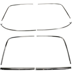 Dynacorn 1968-72 Chevy Nova Front and Rear Window Moldings