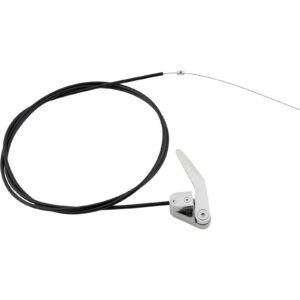 Bear Jaw Door Latch Release Polished Handle w/Cable