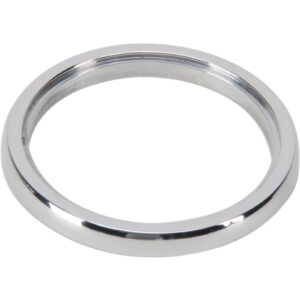 Docs Kustom 30009 3 3/8" Aluminum Gauge Bezel, Polished Finish