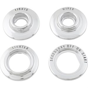 Reproduction 4-Piece Dash Bezel Set, 1966-67 Nova